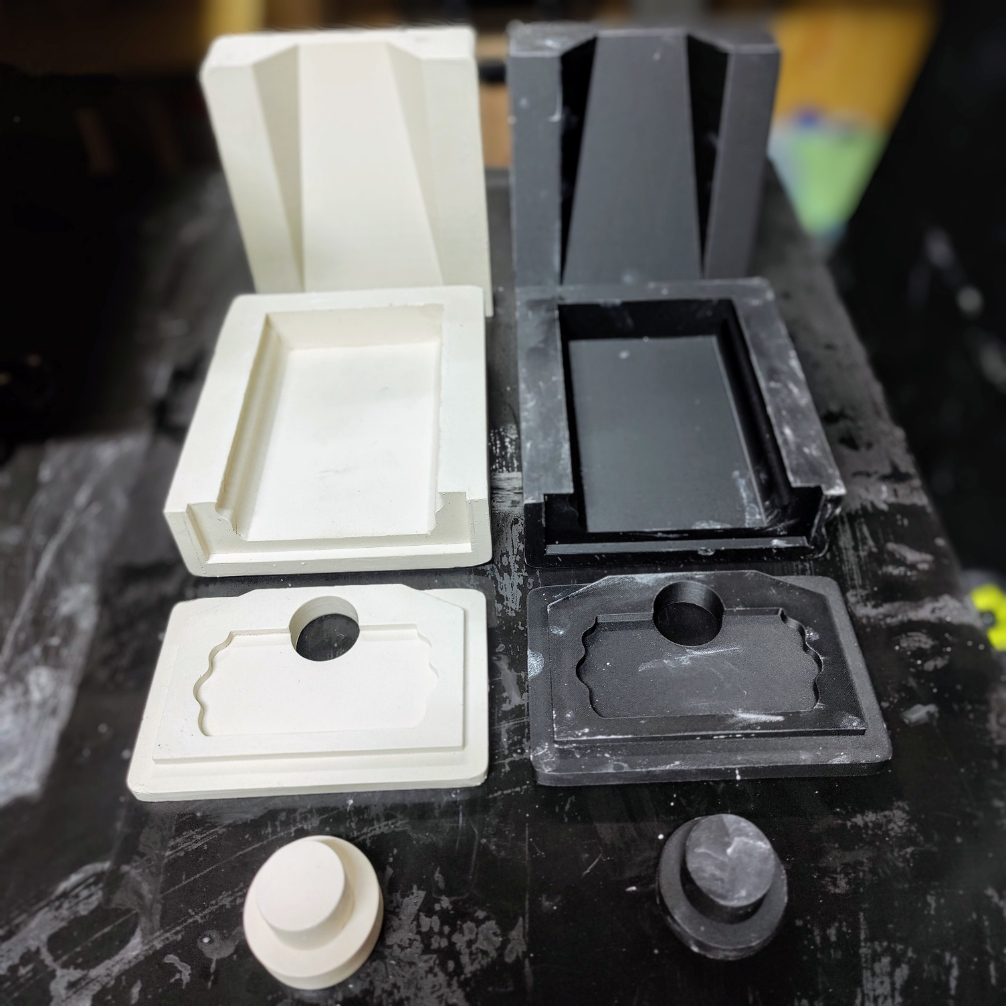 Création de moules en plâtre